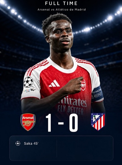 When Arsenal Finally Stopped Looking Over Their Shoulder: Arsenal 1-0 Atlético Madrid