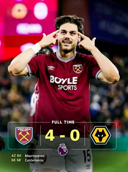 EPL Match Day 32: …When the Hammers Roar and the Bottlers Whisper