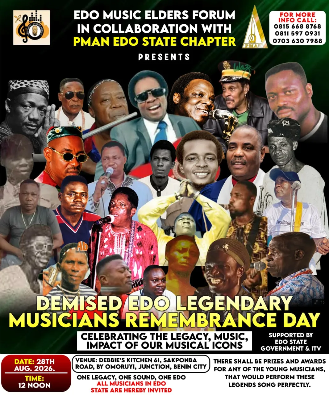 WHEN THE MUSIC OF OUR EDO LEGENDS CAME ALIVE AGAIN